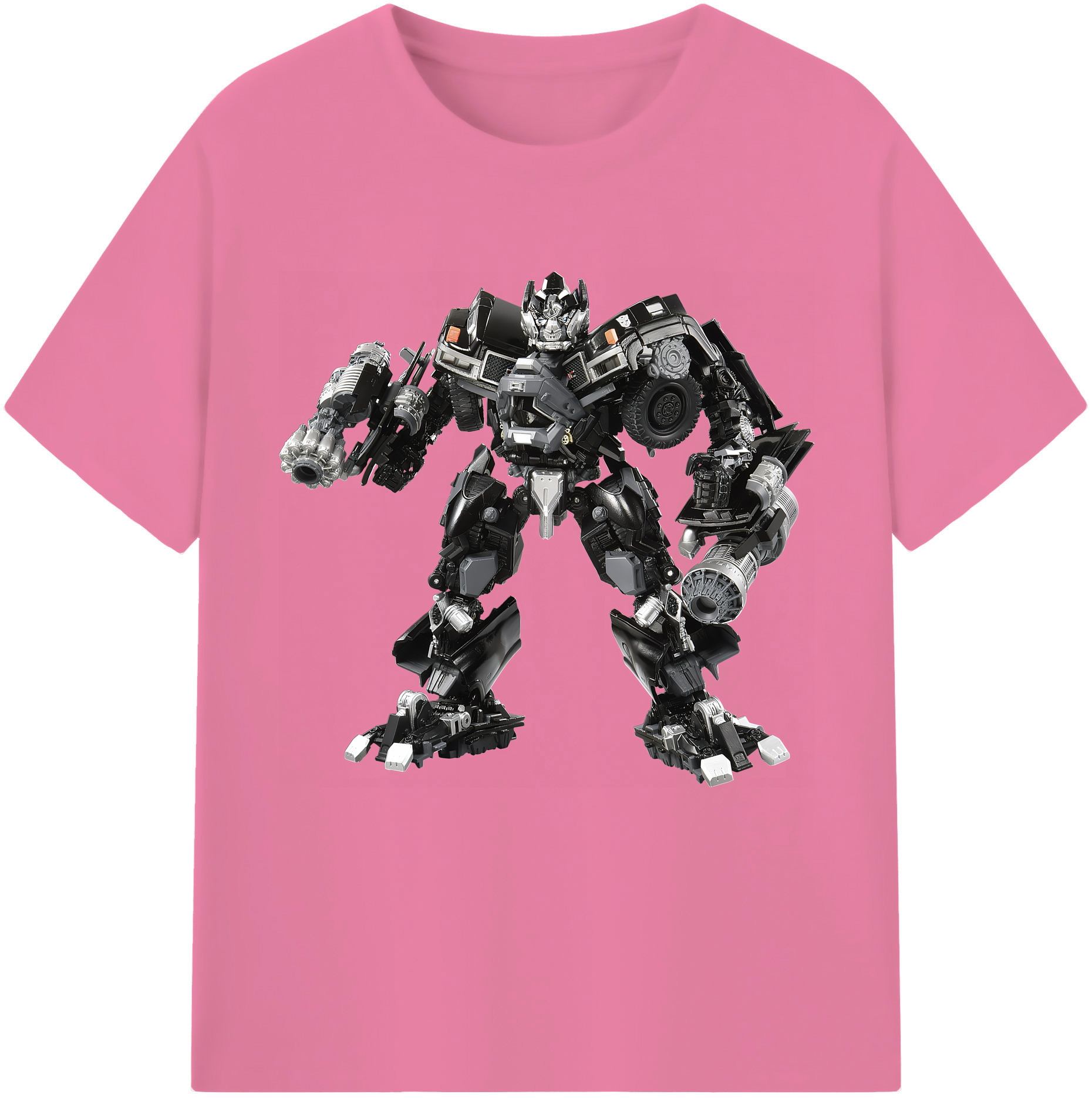 （画像用） Transformers トランスフォーマー 綿100％半袖Tシャツ（フロントプリント）